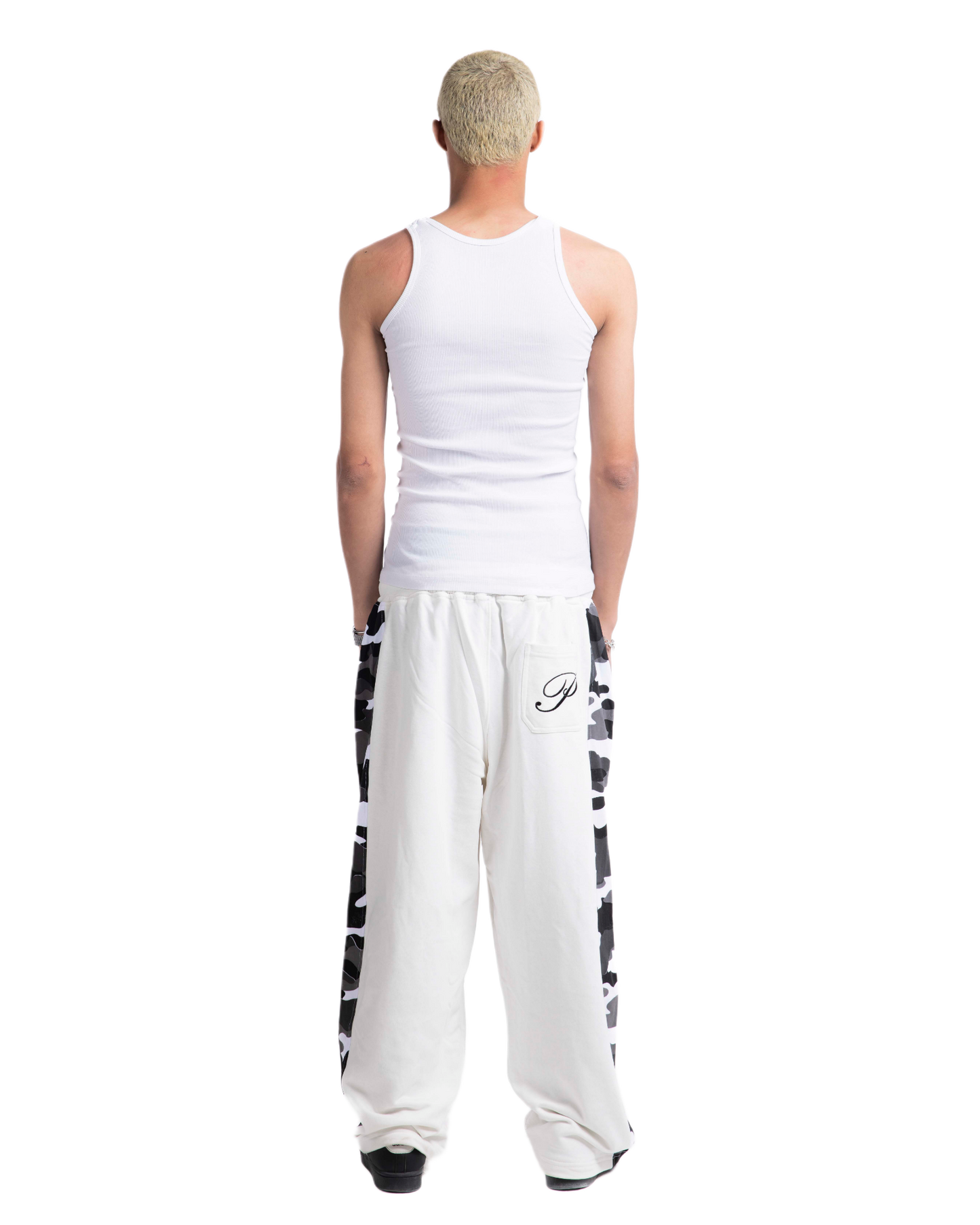WHITE CAMO PANTS