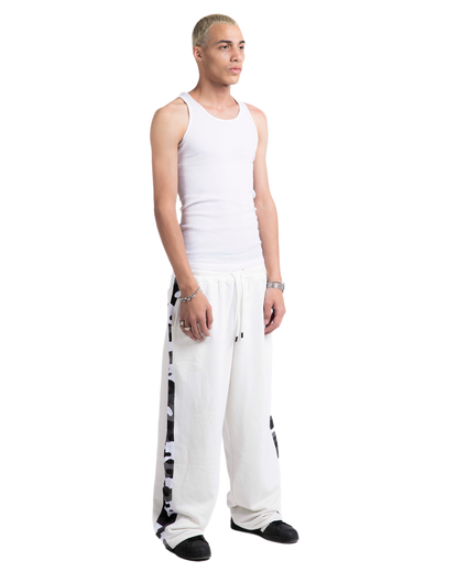 WHITE CAMO PANTS