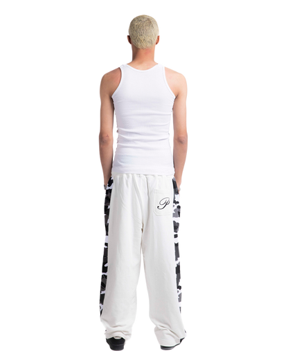 WHITE CAMO PANTS