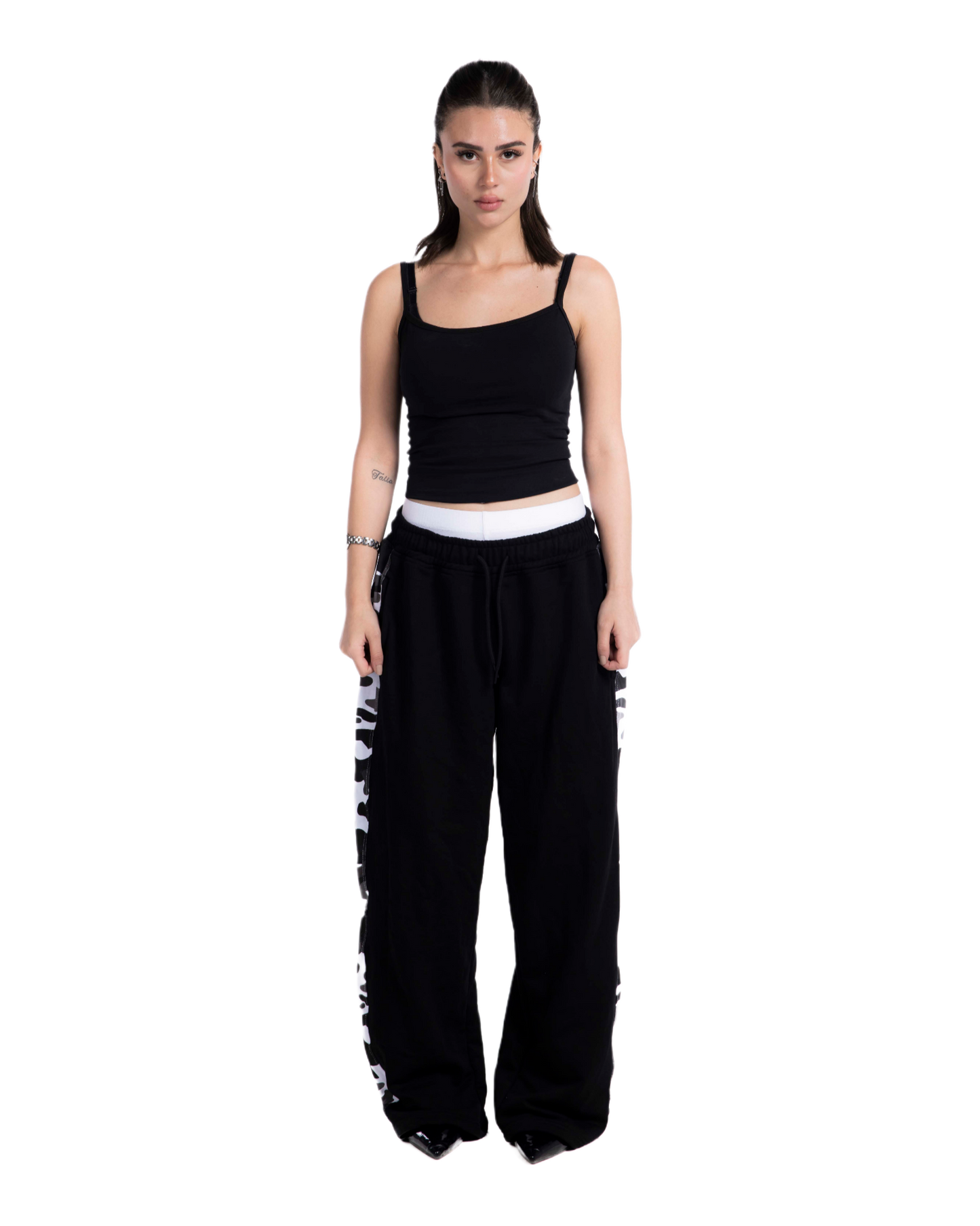 BLACK CAMO PANTS