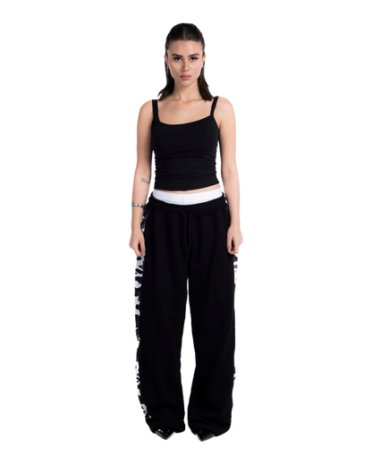 BLACK CAMO PANTS