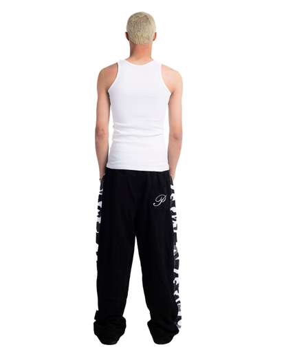BLACK CAMO PANTS