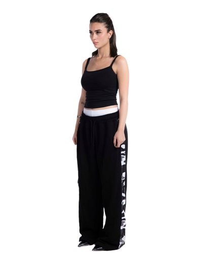 BLACK CAMO PANTS