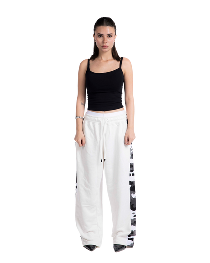 WHITE CAMO PANTS