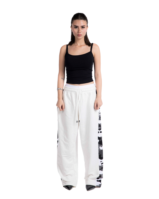 WHITE CAMO PANTS