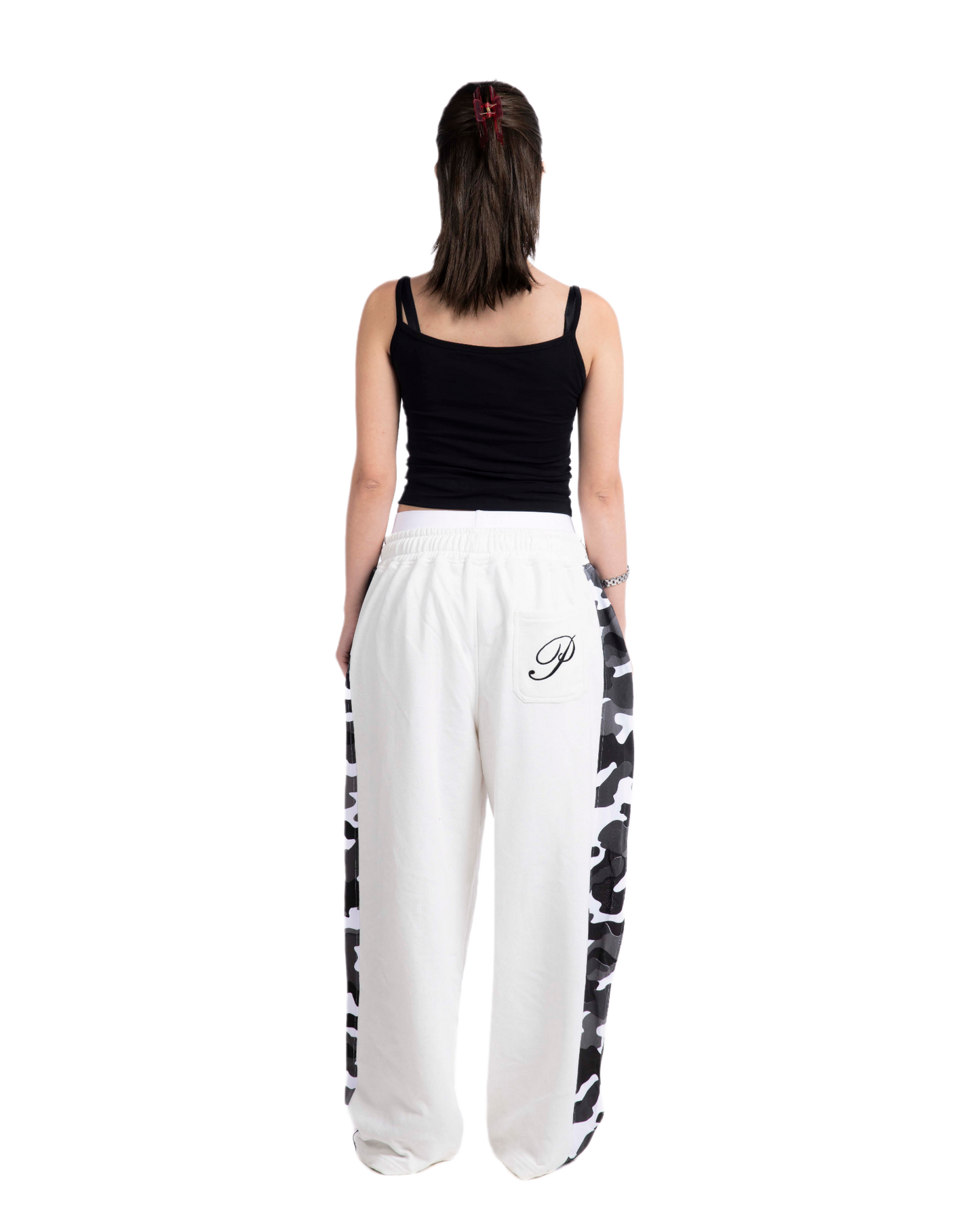 WHITE CAMO PANTS
