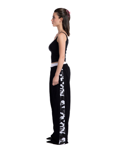 BLACK CAMO PANTS