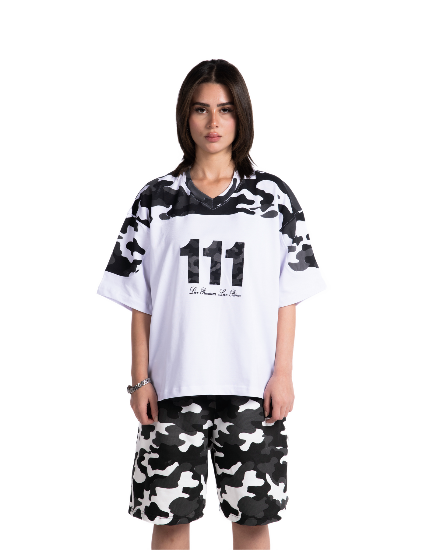 WHITE CAMO 111 TEE