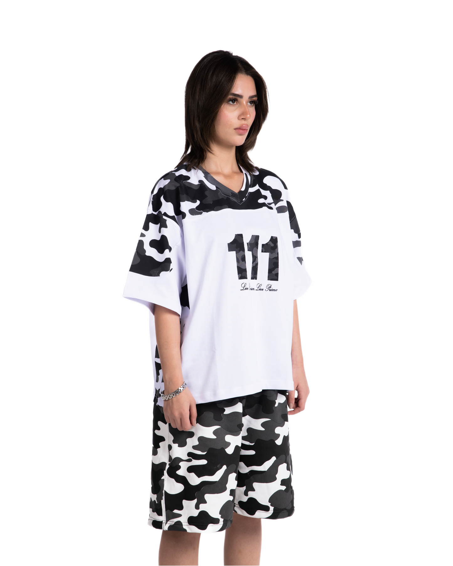 WHITE CAMO 111 TEE