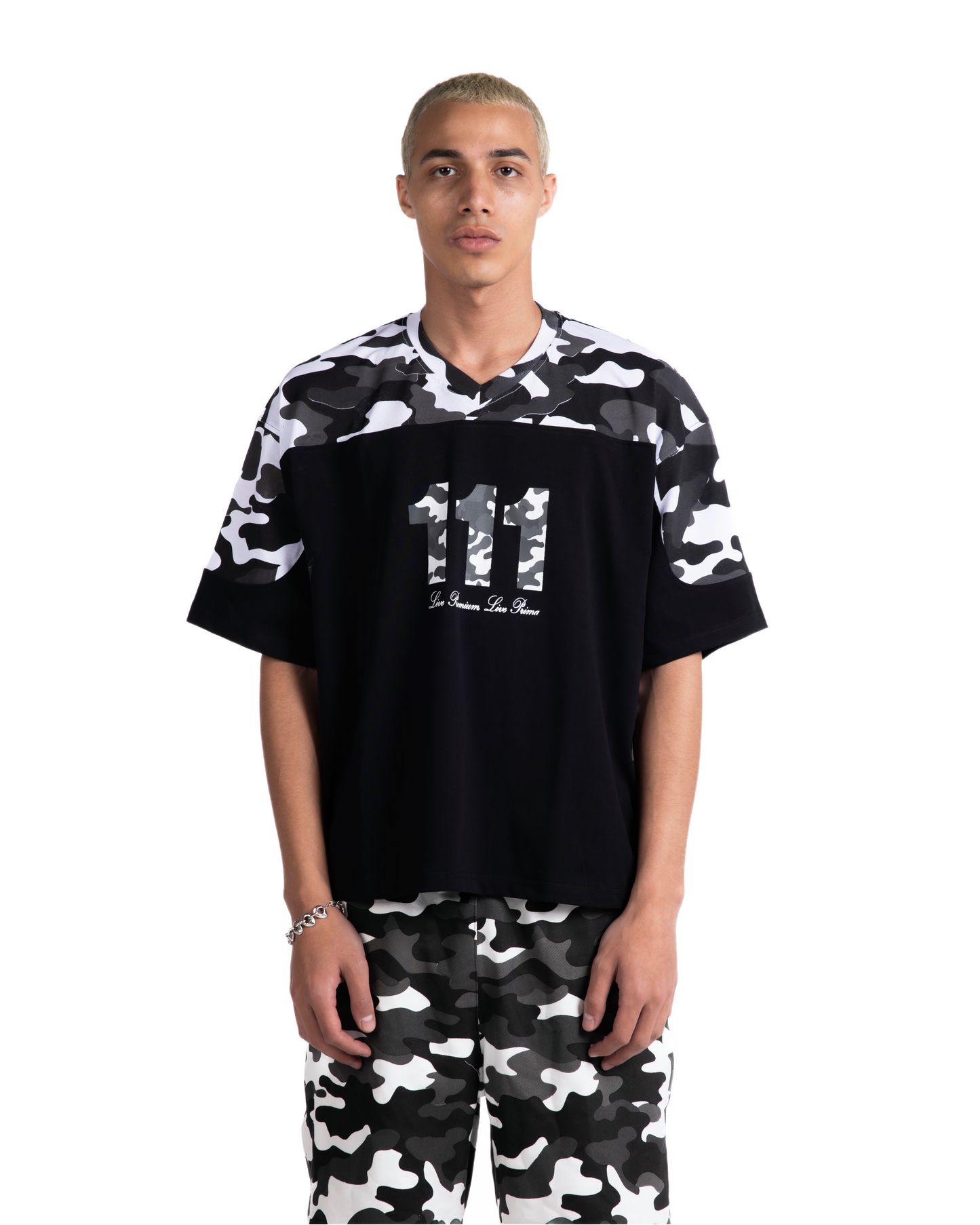 BLACK CAMO 111 TEE