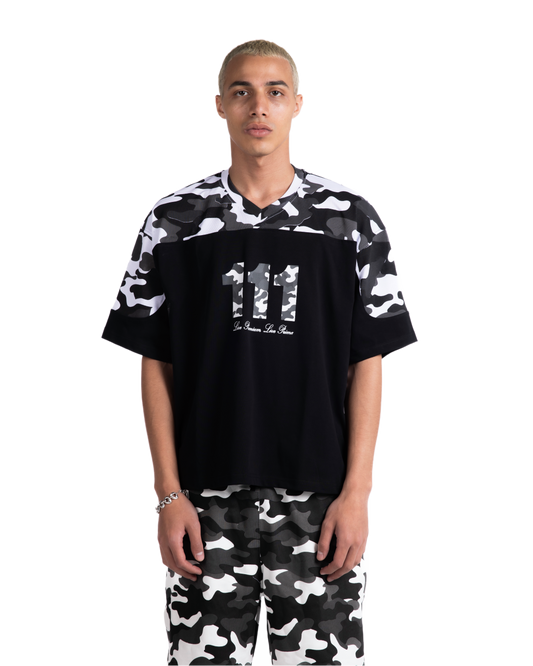 BLACK CAMO 111 TEE