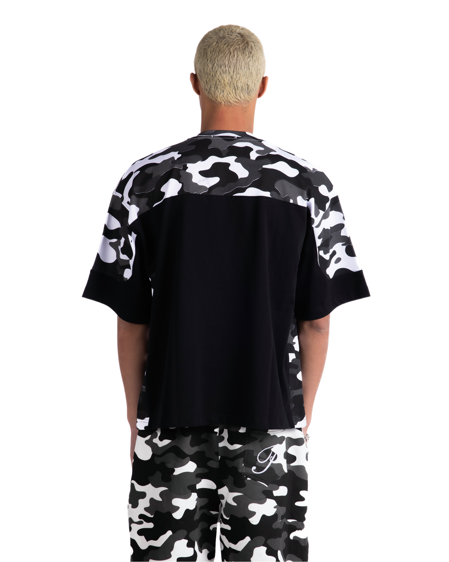 BLACK CAMO 111 TEE