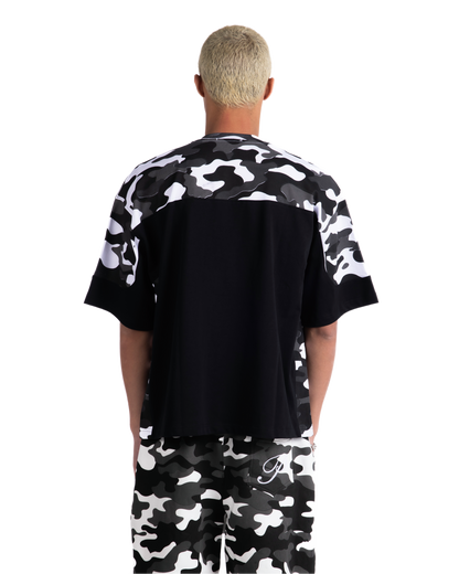 BLACK CAMO 111 TEE