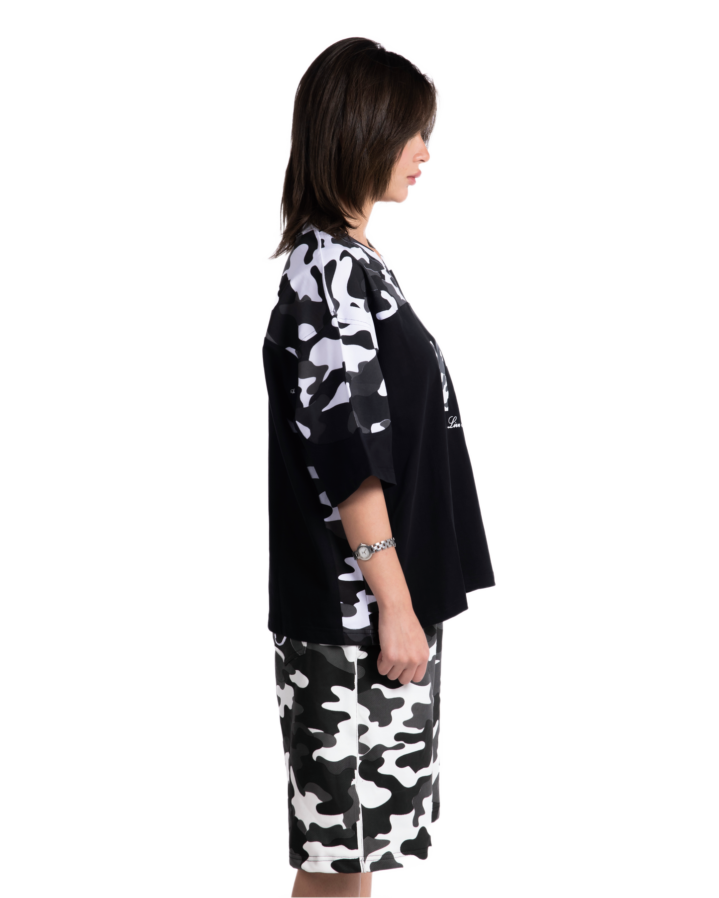 BLACK CAMO 111 TEE